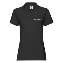 Load image into Gallery viewer, Ladies Polo shirt with Security Logo
