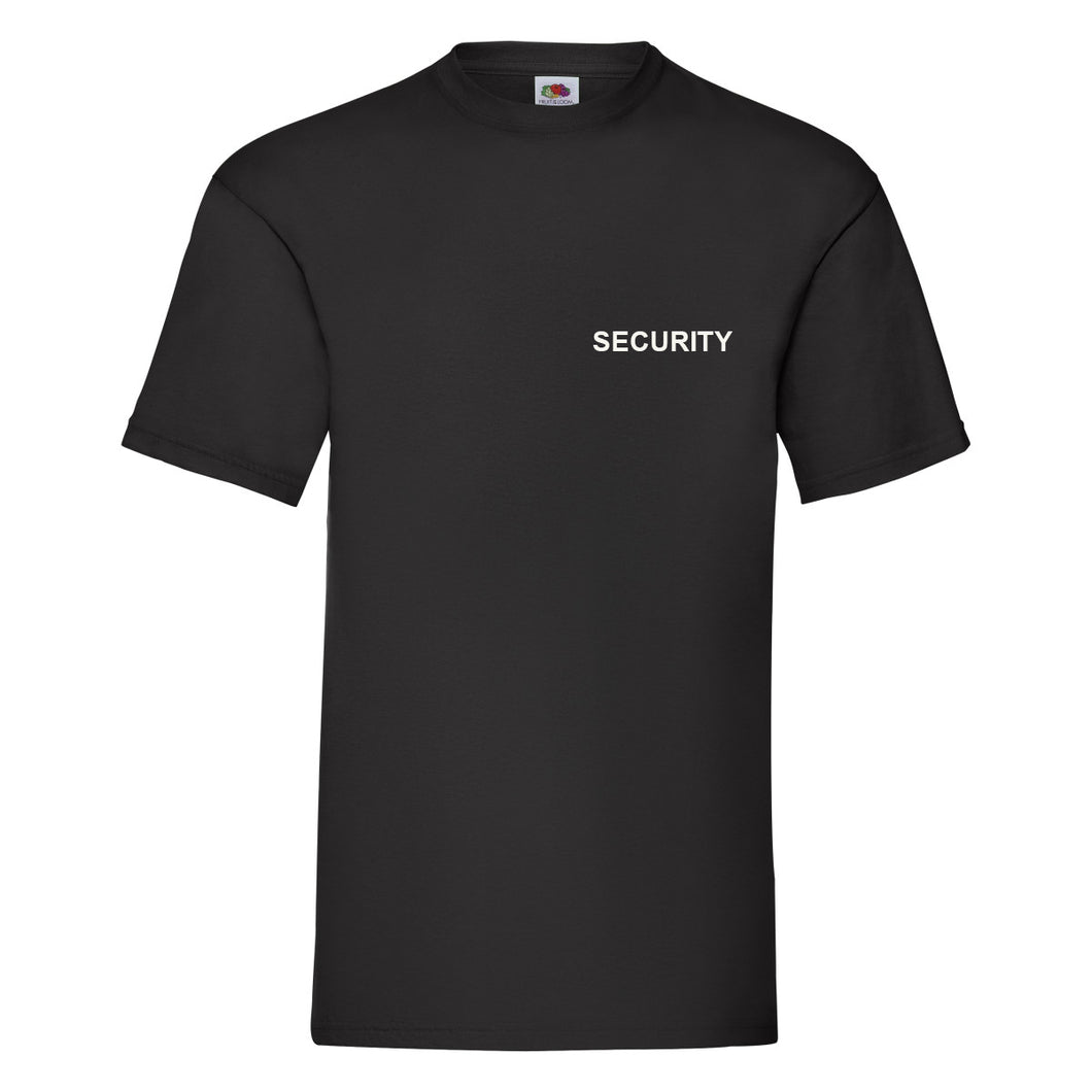 Crew Neck T-shirt with Security Logo