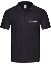 Load image into Gallery viewer, Polo shirt with Security Logo
